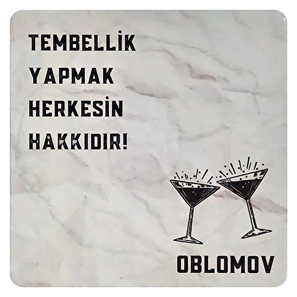 OBLOMOV KADIKÖY Arka Yüz